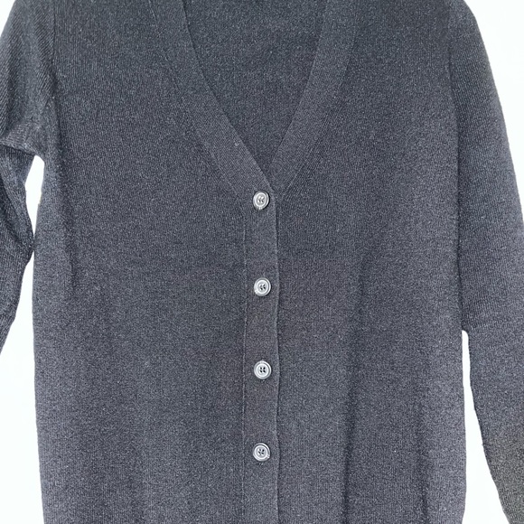 J. Crew women’s black 6 button Cardigan sweater size xxs - Picture 2 of 9